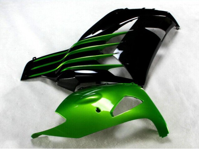 Preto Verde Kit Carenagem ZX14R ZZR 1400 2012-2021