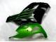 Preto Verde Kit Carenagem ZX14R ZZR 1400 2012-2021