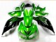 Preto Verde Kit Carenagem ZX14R ZZR 1400 2012-2021