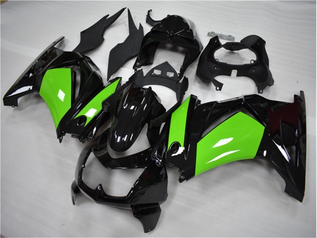 Preto Verde Kits Carenagem EX250 2008-2012