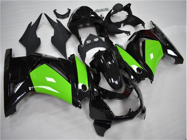 Preto Verde Kits Carenagem EX250 2008-2012