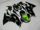 Preto Verde Kits Carenagem ZX6R 2009-2012 Preto Verde Kits Carenagem ZX6R 2009-2012
