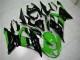 Preto Verde Kits Carenagem ZX6R 2019-2023 Preto Verde Kits Carenagem ZX6R 2019-2023