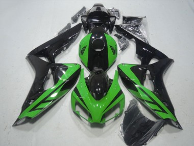 Preto Verde Kits Completo Carenagem CBR 1000RR 2006-2007