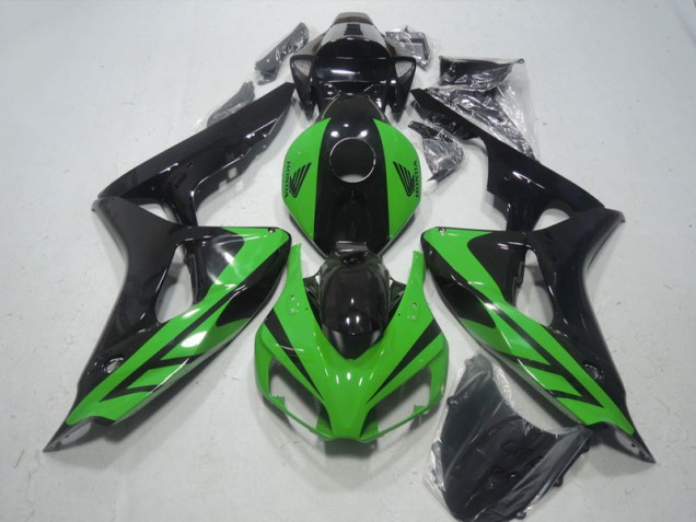Preto Verde Kits Completo Carenagem CBR 1000RR 2006-2007 Preto Verde Kits Completo Carenagem CBR 1000RR 2006-2007