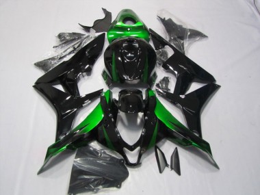 Preto Verde Kits Completo Carenagem CBR 600RR 2007-2008