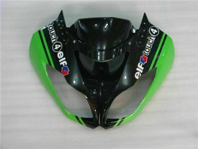 Preto Verde Kits Completo Carenagem ZX6R 2009-2012 Preto Verde Kits Completo Carenagem ZX6R 2009-2012