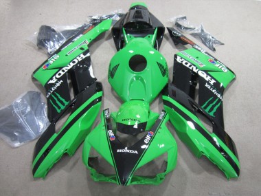 Preto Verde Monster Abs Kit Completos Carenagem CBR 1000RR 2004-2005