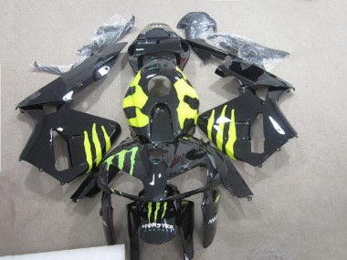 Preto Verde Monster Carenagem CBR 600RR 2005-2006