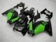 Preto Verde Ninja Carenagem EX250 2008-2012 Preto Verde Ninja Carenagem EX250 2008-2012