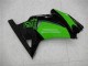 Preto Verde Ninja Carenagem EX250 2008-2012 Preto Verde Ninja Carenagem EX250 2008-2012