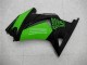Preto Verde Ninja Carenagem EX250 2008-2012 Preto Verde Ninja Carenagem EX250 2008-2012