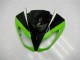 Preto Verde Vermelho Carenagem ZX6R 2009-2012 Preto Verde Vermelho Carenagem ZX6R 2009-2012