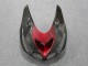 Preto Vermelho Abs Carenagem ZX14R ZZR 1400 2006-2011 Preto Vermelho Abs Carenagem ZX14R ZZR 1400 2006-2011