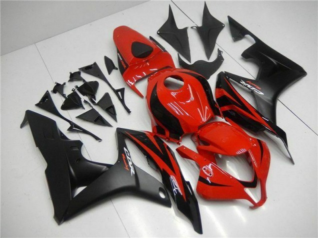 Preto Vermelho Abs Kits Carenagem CBR 600RR 2007-2008 Preto Vermelho Abs Kits Carenagem CBR 600RR 2007-2008