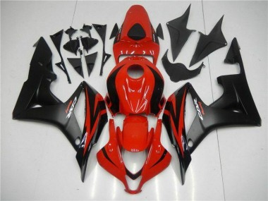 Preto Vermelho Abs Kits Carenagem CBR 600RR 2007-2008
