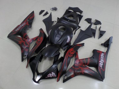 Preto Vermelho Abs Kits Completos Carenagem CBR 600RR 2007-2008