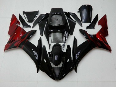 Preto Vermelho Abs Kits Completos Carenagem R1 2004-2006