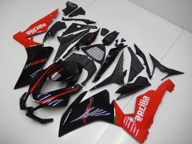 Preto Vermelho Abs Kits Completos Carenagem RSV4 2009-2015 Preto Vermelho Abs Kits Completos Carenagem RSV4 2009-2015