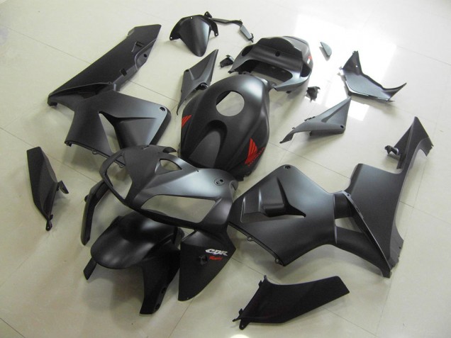 Preto Vermelho Abs Plásticos CBR 600RR 2005-2006 Preto Vermelho Abs Plásticos CBR 600RR 2005-2006
