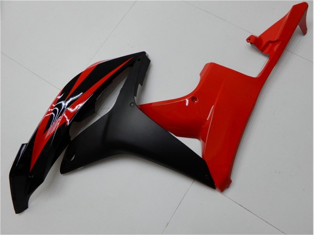 Preto Vermelho Abs Plásticos CBR 600RR 2007-2008 Preto Vermelho Abs Plásticos CBR 600RR 2007-2008