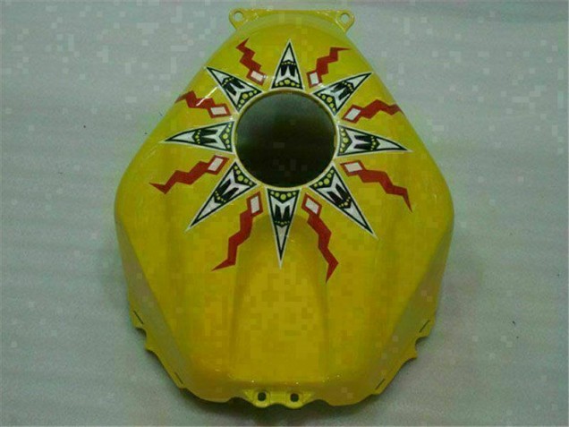 Preto Vermelho Amarelo 46 Carenagem CBR 600RR 2005-2006