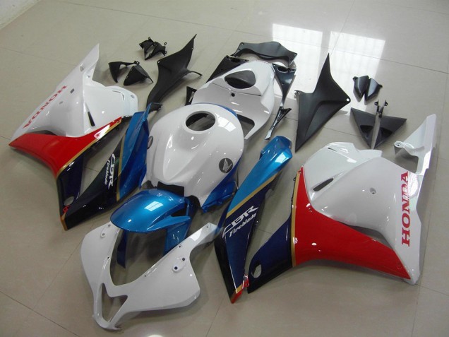 Preto Vermelho Azul Carenagem CBR 600RR 2009-2012 Preto Vermelho Azul Carenagem CBR 600RR 2009-2012
