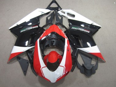 Preto Vermelho Branco Carenagem Ducati 748 916 996 996S 1993-2005