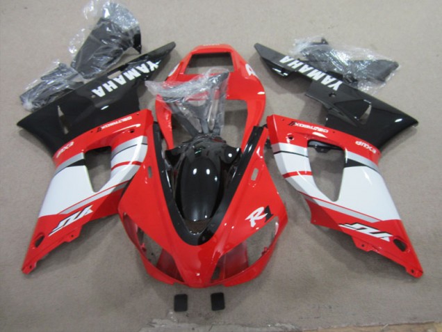 Preto Vermelho Branco Decalque Carenagem R1 1998-1999 Preto Vermelho Branco Decalque Carenagem R1 1998-1999