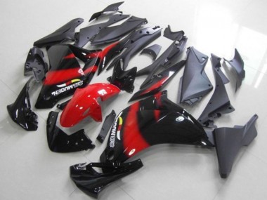 Preto Vermelho Carenagem CBR 250RR 2011-2013