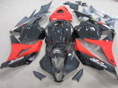 Preto Vermelho Carenagem CBR 600RR 2009-2012