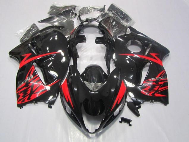 Preto Vermelho Carenagem GSXR 1300 Hayabusa 1996-2007 Preto Vermelho Carenagem GSXR 1300 Hayabusa 1996-2007
