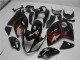 Preto Vermelho Carenagem GSXR 1300 Hayabusa 2008-2019