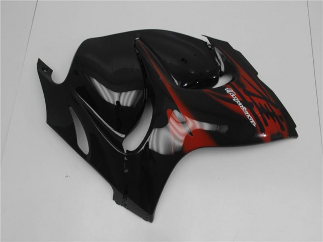 Preto Vermelho Carenagem GSXR 1300 Hayabusa 2008-2019