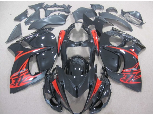 Preto Vermelho Carenagem GSXR 1300 Hayabusa 2008-2019 Preto Vermelho Carenagem GSXR 1300 Hayabusa 2008-2019