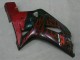 Preto Vermelho Carenagem GSXR 600 / 750 K1 K2 K3 2001-2003 Preto Vermelho Carenagem GSXR 600 / 750 K1 K2 K3 2001-2003