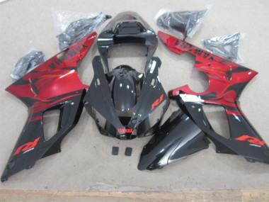 Preto Vermelho Carenagem R1 2000-2001