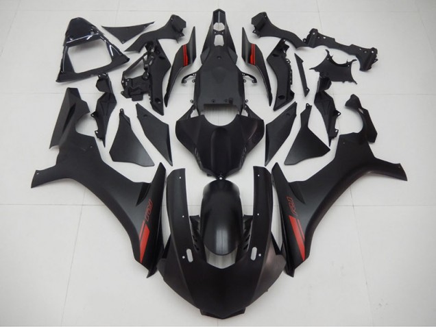 Preto Vermelho Carenagem R1 2015-2019 Preto Vermelho Carenagem R1 2015-2019
