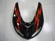Preto Vermelho Carenagem ZX10R 2006-2007 Preto Vermelho Carenagem ZX10R 2006-2007