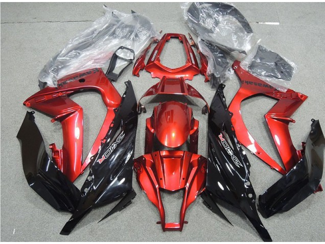 Preto Vermelho Carenagem ZX10R 2011-2015