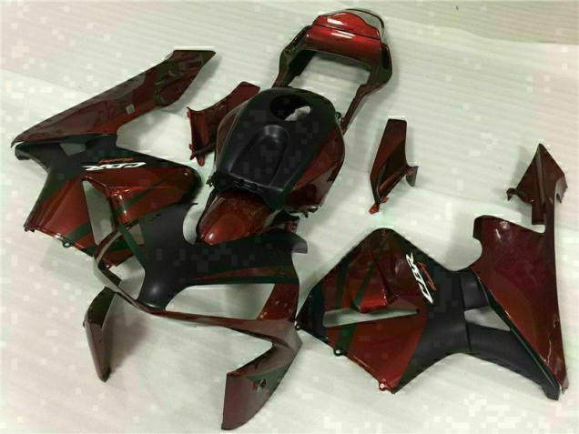 Preto Vermelho Carroçaria CBR 600RR 2003-2004 Preto Vermelho Carroçaria CBR 600RR 2003-2004