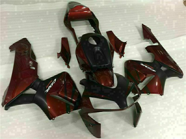 Preto Vermelho Carroçaria CBR 600RR 2003-2004 Preto Vermelho Carroçaria CBR 600RR 2003-2004