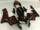 Preto Vermelho Carroçaria CBR 600RR 2003-2004 Preto Vermelho Carroçaria CBR 600RR 2003-2004