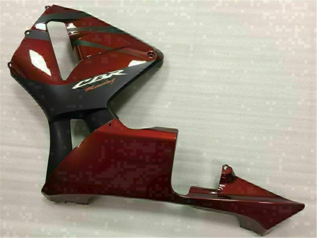 Preto Vermelho Carroçaria CBR 600RR 2003-2004 Preto Vermelho Carroçaria CBR 600RR 2003-2004
