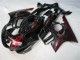 Preto Vermelho Chama Abs Plástico CBR 600 F3 1995-1998 Preto Vermelho Chama Abs Plástico CBR 600 F3 1995-1998