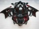 Preto Vermelho Chama Abs Plástico CBR 600 F3 1995-1998 Preto Vermelho Chama Abs Plástico CBR 600 F3 1995-1998