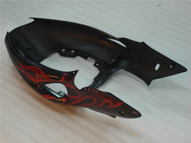 Preto Vermelho Chama Carenagem GSXR 1300 Hayabusa 2008-2019
