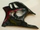 Preto Vermelho Chama Carroçaria CBR 600 F4i 2004-2007 Preto Vermelho Chama Carroçaria CBR 600 F4i 2004-2007