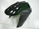 Preto Vermelho Chama Kit Carenagem ZX10R 2006-2007 Preto Vermelho Chama Kit Carenagem ZX10R 2006-2007