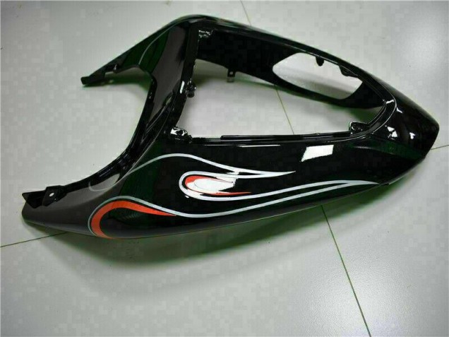 Preto Vermelho Chama Kit Carenagem ZX10R 2006-2007 Preto Vermelho Chama Kit Carenagem ZX10R 2006-2007